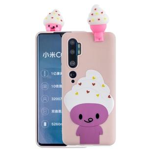 For Xiaomi Mi Note 10 Shockproof Cartoon TPU Protective Case(Ice Cream)