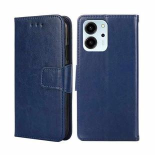 For Honor 80 SE Crystal Texture Leather Phone Case(Royal Blue)