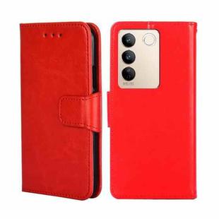 For vivo S16 / S16 Pro Crystal Texture Leather Phone Case(Red)