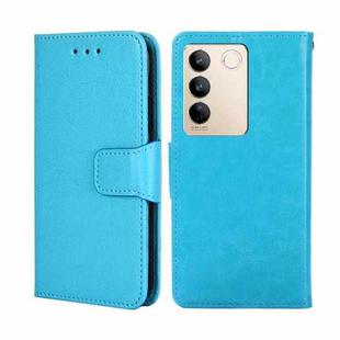 For vivo S16 / S16 Pro Crystal Texture Leather Phone Case(Sky Blue)