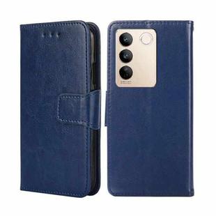 For vivo S16 / S16 Pro Crystal Texture Leather Phone Case(Royal Blue)