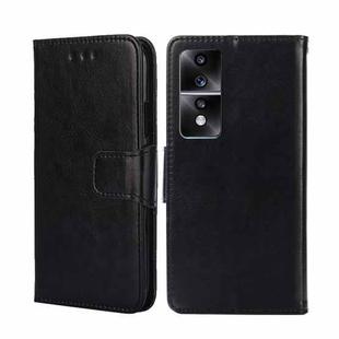 For Honor 80 GT Crystal Texture Leather Phone Case(Black)