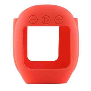 For JBL Clip 4 Wireless Bluetooth Speaker Silicone Protective Case(Red)