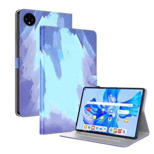 For Huawei MatePad Pro 11 2022 Watercolor Pattern Flip Leather Tablet Case(Winter Snow)
