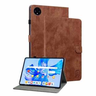 For Huawei MatePad Pro 11 2022 Tiger Pattern Flip Leather Tablet Case(Brown)