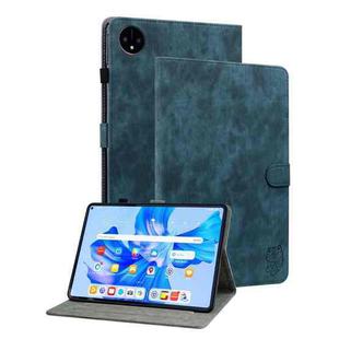 For Huawei MatePad Pro 11 2022 Tiger Pattern Flip Leather Tablet Case(Dark Blue)