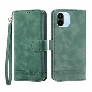 For Xiaomi Redmi A1 4G Dierfeng Dream Line TPU + PU Leather Phone Case(Green)