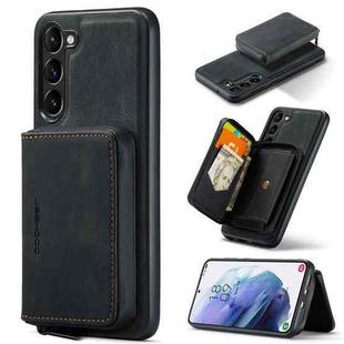 For Samsung Galaxy S24 5G JEEHOOD Magnetic Zipper Horizontal Flip Leather Phone Case(Black)