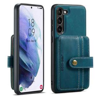 For Samsung Galaxy S24 5G JEEHOOD RFID Blocking Anti-Theft Magnetic Phone Case(Blue)