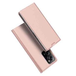 For Xiaomi Redmi Note 12 Pro 5G China/Global / Poco X5 Pro 5G DUX DUCIS Skin Pro Series Flip Leather Phone Case(Rose Gold)