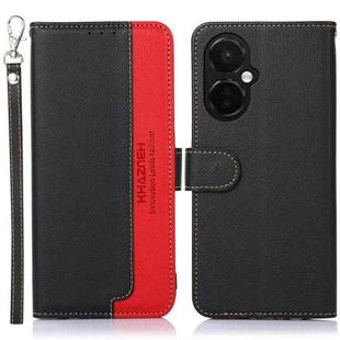 For OnePlus Nord CE 3 Lite KHAZNEH Litchi Texture Leather RFID Phone Case(Black)