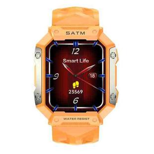 PG333 1.91 inch Waterproof Smart Sports Watch Support Heart Rate Monitoring / Blood Pressure Monitoring(Orange)