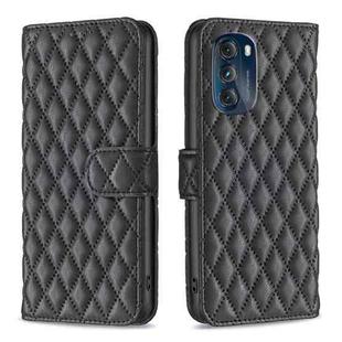 For Motorola Moto G 5G 2023 Diamond Lattice Wallet Leather Flip Phone Case(Black)