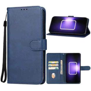 For Realme GT3 Leather Phone Case(Blue)