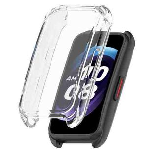 For Keep Band B4 Full Coverage TPU Electroplating Watch Protective Case(Transparent)