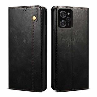 For Xiaomi Poco X5 Pro 5G / Redmi Note 12 Pro Speed Oil Wax Crazy Horse Texture Leather Phone Case(Black)