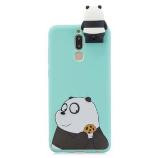 For Xiaomi Redmi 8 Cartoon Shockproof TPU Protective Case with Holder(Bracket Striped Bear)