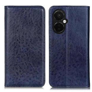 For OnePlus Nord CE 3 Lite Magnetic Crazy Horse Texture Leather Phone Case(Blue)