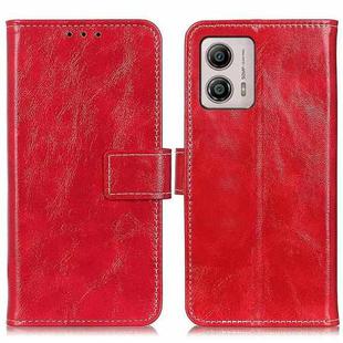 For Motorola Moto G53 5G Retro Crazy Horse Texture Leather Phone Case(Red)