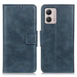 For Motorola Moto G53 5G Mirren Crazy Horse Texture Leather Phone Case(Blue)