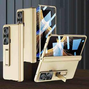 For Honor Magic VS GKK Fold Magnetic Hinge Full Coverage Phone Case(Gold)