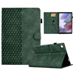 For Samsung Galaxy Tab A7 Lite T220 / T225 Rhombus Embossed Leather Tablet Case(Green)