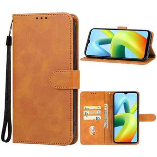 For Xiaomi Redmi A2 Leather Phone Case(Brown)