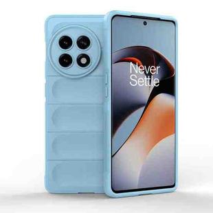For OnePlus ACE 5G Magic Shield TPU + Flannel Phone Case(Light Blue)