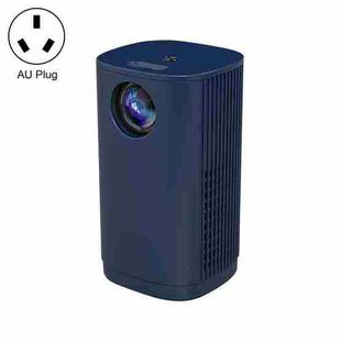 T1 480x360 800 Lumens Portable Mini LED Projector, specifications: AU Plug(Blue)