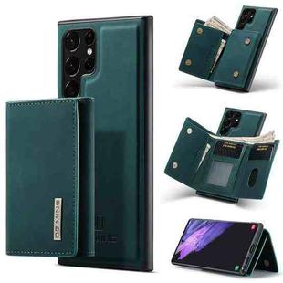 For Samsung Galaxy S23 Ultra 5G DG.MING M1 Series 3-Fold Multi Card Wallet  Phone Case(Green)