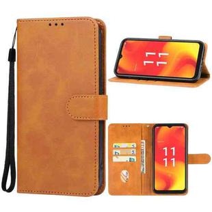 For Lava Blaze Pro Leather Phone Case(Brown)