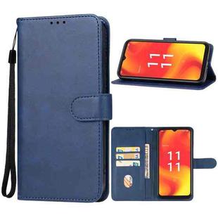 For Lava Blaze Pro Leather Phone Case(Blue)