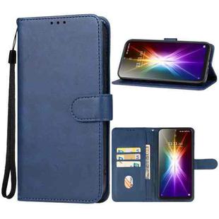 For Lava X2 Leather Phone Case(Blue)