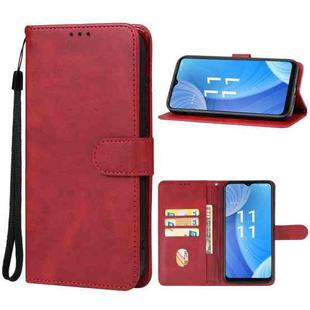 For Lava X3 Leather Phone Case(Red)