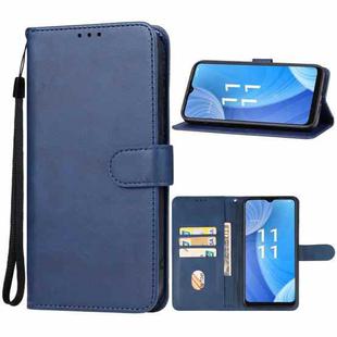 For Lava X3 Leather Phone Case(Blue)
