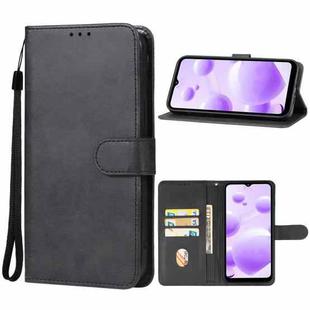 For Lava Yuva 2 Pro Leather Phone Case(Black)