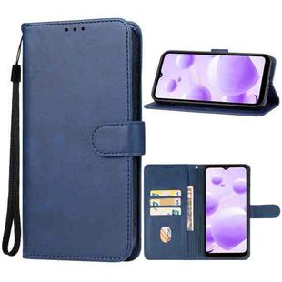 For Lava Yuva 2 Pro Leather Phone Case(Blue)