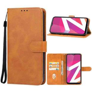 For Lava Z2 Max Leather Phone Case(Brown)