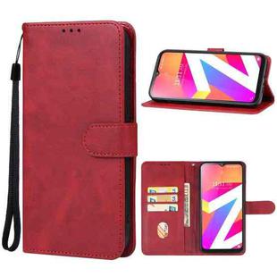 For Lava Z3 Leather Phone Case(Red)