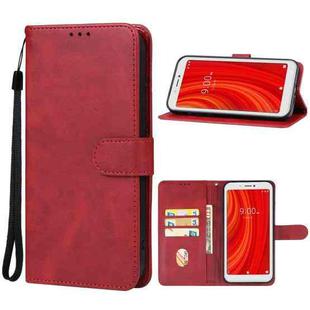 For Lava Z61 Pro Leather Phone Case(Red)