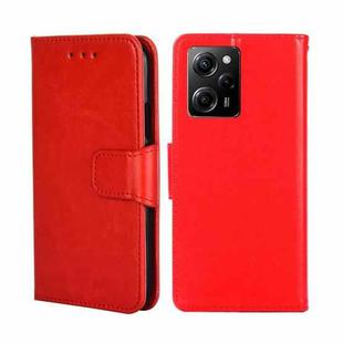 For Xiaomi Poco X5 Pro / Redmi Note 12 Pro Speed Crystal Texture Leather Phone Case(Red)