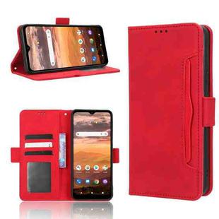 For AT&T Motivate Max U668AA Skin Feel Calf Texture Card Slots Leather Phone Case(Red)