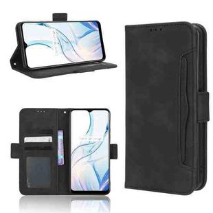 For Realme C30 / C30s Foreign Skin Feel Calf Texture Card Slots Leather Phone Case(Black)