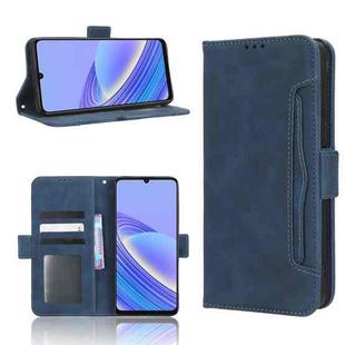For TCL 40 SE Skin Feel Calf Texture Card Slots Leather Phone Case(Blue)