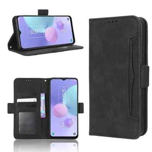 For TCL 405 / 406 T506D Skin Feel Calf Texture Card Slots Leather Phone Case(Black)