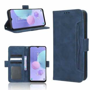 For TCL 405 / 406 T506D Skin Feel Calf Texture Card Slots Leather Phone Case(Blue)