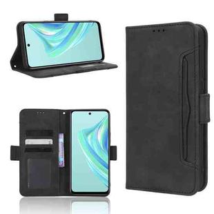 For Infinix Hot 20 Play Skin Feel Calf Texture Card Slots Leather Phone Case(Black)