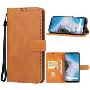 For Kyocera Android One S10 Leather Phone Case(Brown)