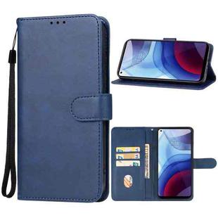 For Motorola Moto G Power 2023 Leather Phone Case(Blue)