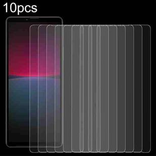 For Sony Xperia 10 V 10pcs 0.26mm 9H 2.5D Tempered Glass Film